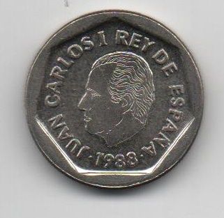 SPAIN FROM THE YEAR 1988 OF 200 PESETAS