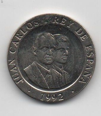 ESPANYA DE L'ANY 1992 DE 200 PESSETES