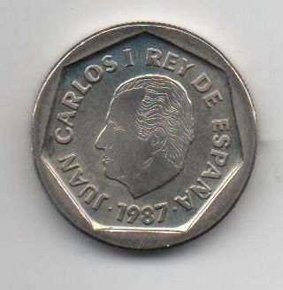 HISZPANIA Z ROKU 1987, 200 PESETAS
