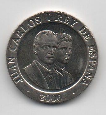 SPANIEN AUS DEM JAHR 2000 200 PESETAS