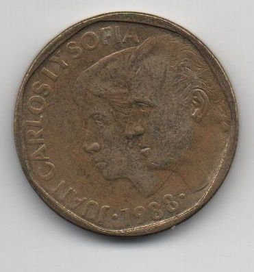 SPAIN FROM THE YEAR 1988 OF 500 PESETAS