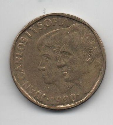 SPAIN FROM THE YEAR 1990 OF 500 PESETAS