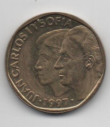 SPANIEN AUS DEM JAHR 1997 500 PESETAS