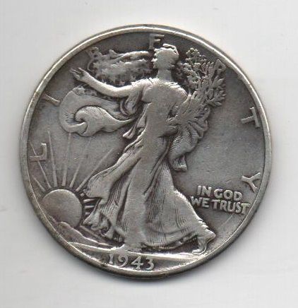ESTADOS UNIDOS DEL AÑO 1943 DE 1/2 LIBERTY