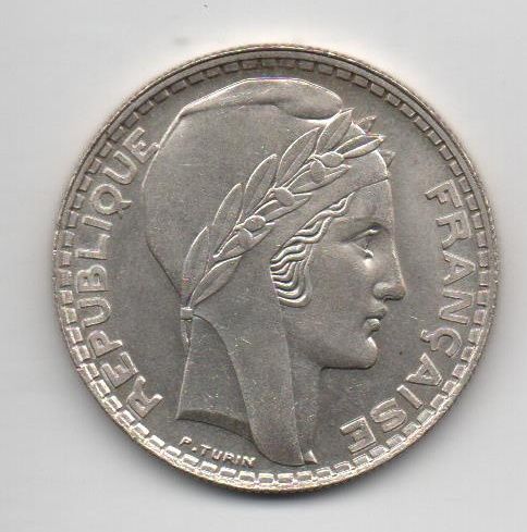 法国1934年20法郎