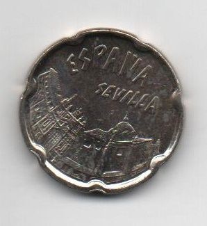 SPAIN FROM THE YEAR 1990 EXPO´92 OF 50 PESETAS