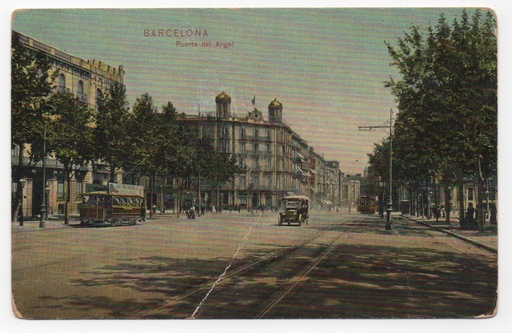 ESPAÑA POSTAL Nº 4 DE BARCELONA