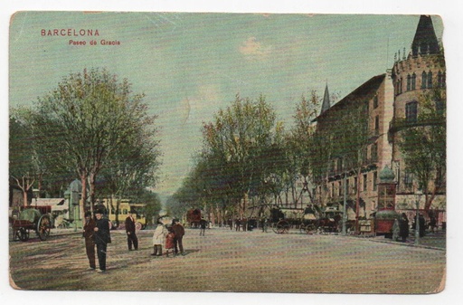 ESPAÑA POSTAL Nº 5 DE BARCELONA