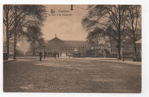 POSTAL Nº 1 BELGICA DE CHARLEROI