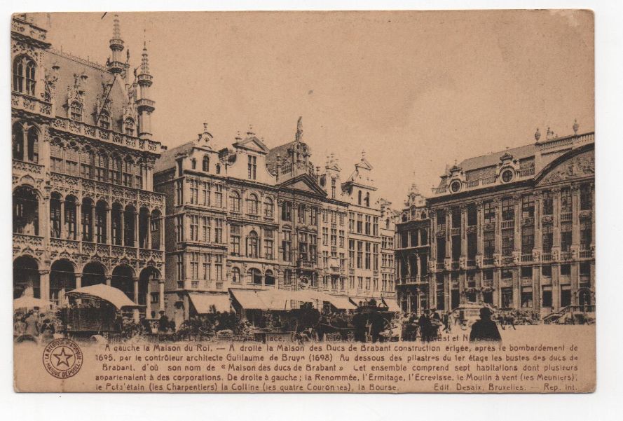 POSTAL Nº 5 BELGICA VISTA