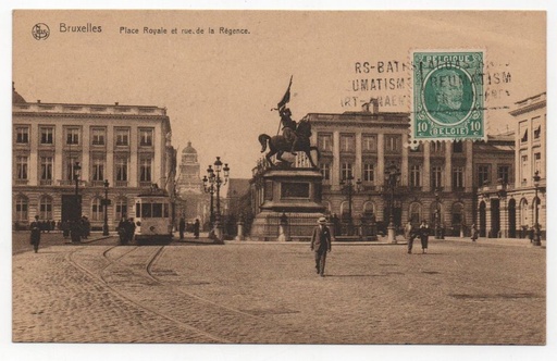 BELGICA POSTAL N-23 BRUXELLES