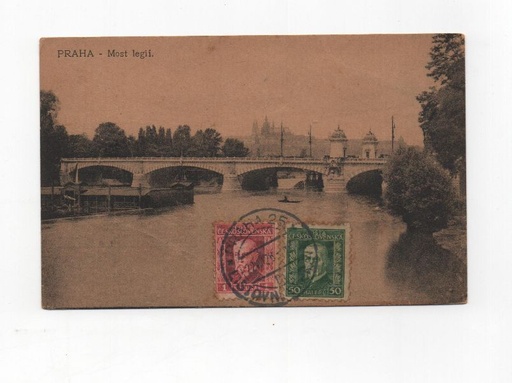 CHECOSLOVAQUIA POSTAL N-41 PRAHA