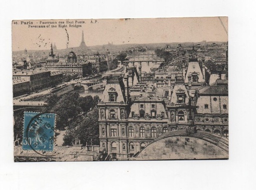 FRANCIA POSTAL N-48 PANORAMICA