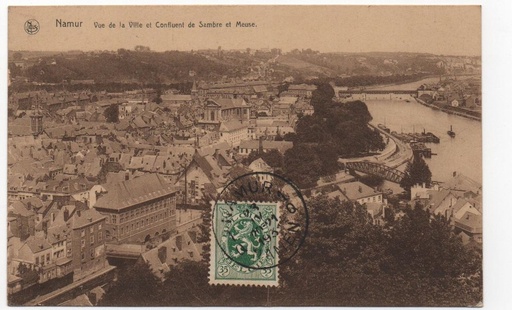BELGICA POSTAL N-62 (NAMUR)