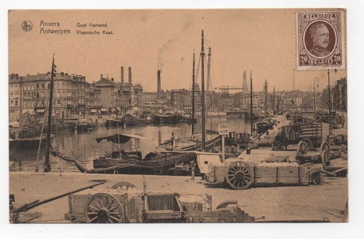 BELGICA POSTAL N-63 (ANVERS)