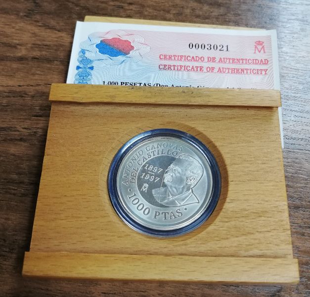SPAIN 1997 YEAR 1000 PESETAS