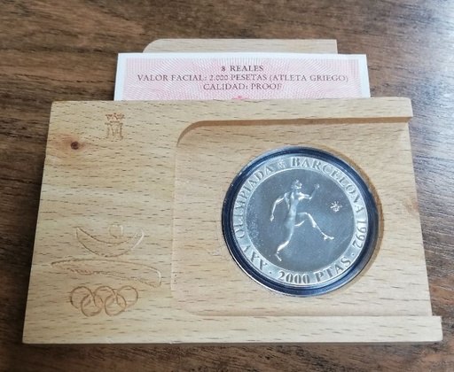 ESPAÑA DEL AÑO 1990 DE 2000 PESETAS