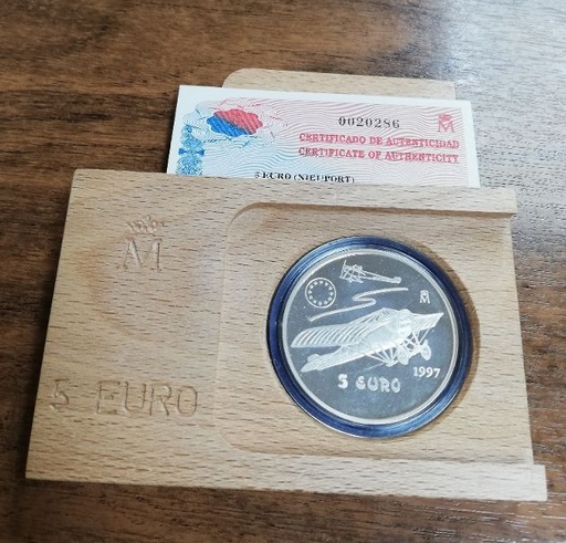 ESPAÑA DEL AÑO 1997 DE 5 ECUS