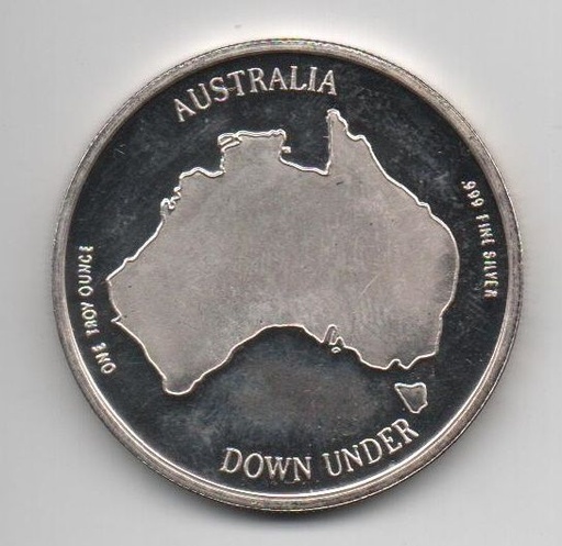 AUSTRALIA DEL AÑO 1991 DE 1 ONZA TROY