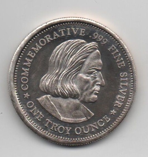 ESTADOS UNIDOS DE 1 ONZA TROY