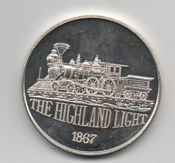 UNITED STATES 1867 1 OUNCE TROY