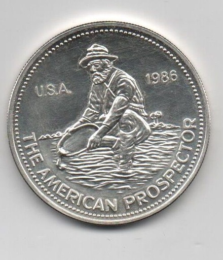ESTADOS UNIDOS DEL AÑO 1986 DE 1 ONZA TROY PROSPECTOR