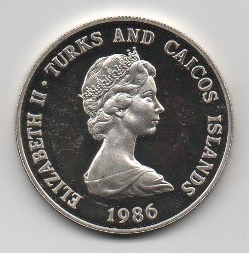 TURKS Y CAICOS DEL AÑO 1986