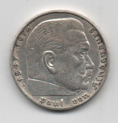 GERMANY YEAR 1936 CHARACTER LETTER A