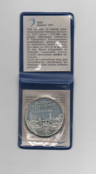 1971年芬兰10马克