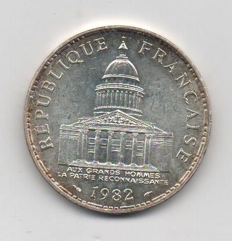 FRANCIA DEL AÑO 1982 DE 100 FRANCOS