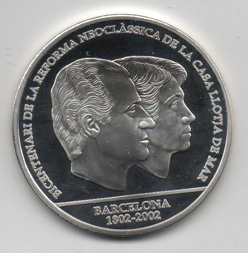 ESPAÑA- MEDALLA DE PLATA -REFORMA CASA DE LA LLOTJA DE MAR