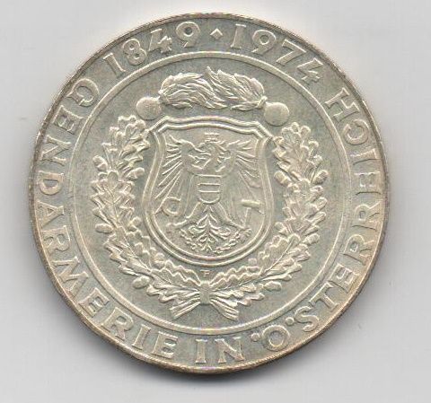 AUSTRIA DEL AÑO 1974 DE 50 SCHILLING