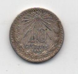 MEXICO DEL AÑO 1933 DE 10 CENTAVOS