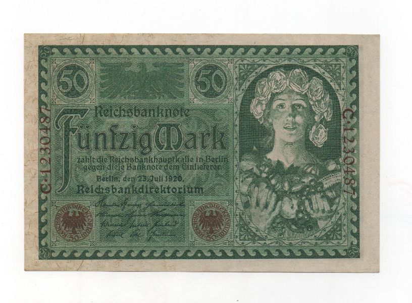 GERMANY 1920 50 MARKS