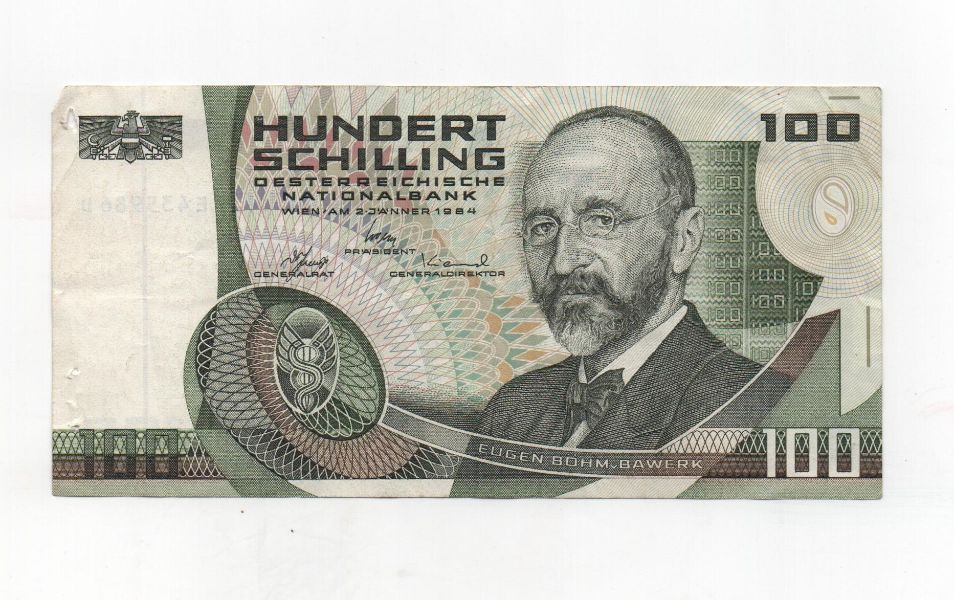 ÖSTERREICH von 1984, 100 SHILLING