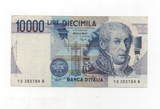 ITALIA DEL AÑO 1984 DE 10000 LIRAS