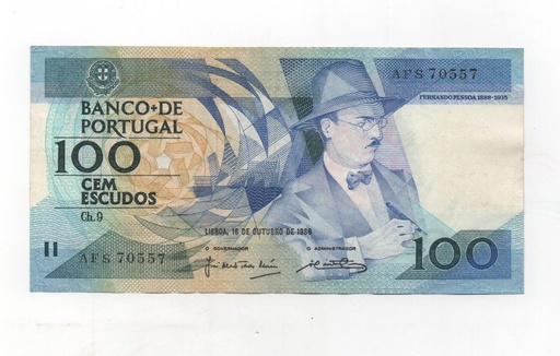 PORTUGAL DEL AÑO 1988 DE 100 ESCUDOS