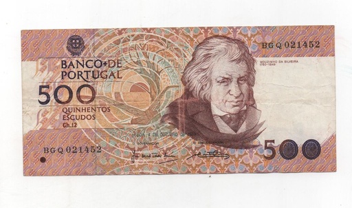 PORTUGAL DEL AÑO 1989 DE 500 ESCUDOS