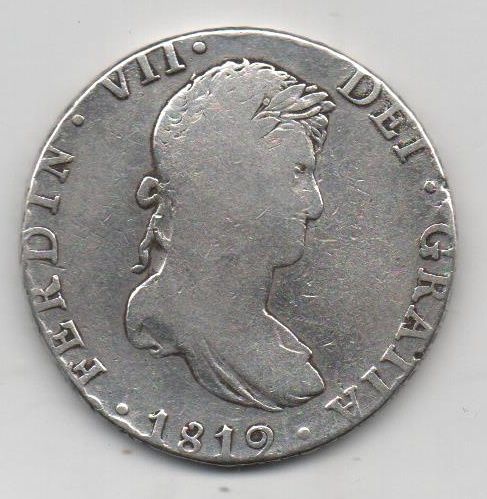 SPANIEN FERDINAND VII AUS DEM JAHR 1819 ACHT REALES