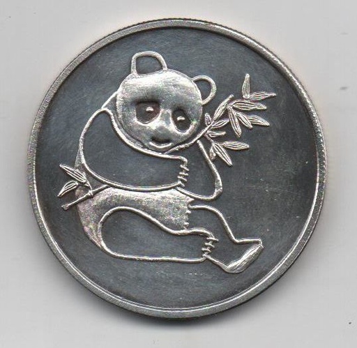 CHINA 1 ONZA TROY PANDA