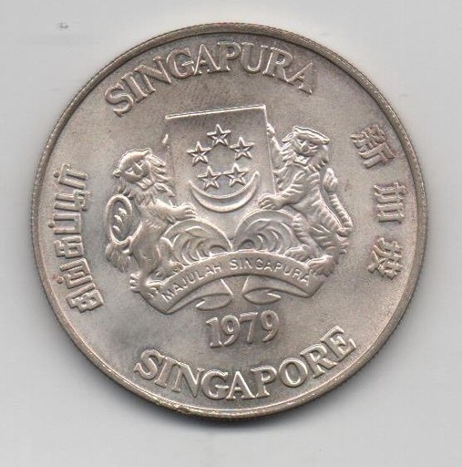 SINGAPUR DEL AÑO 1979 DE 10 DOLARES