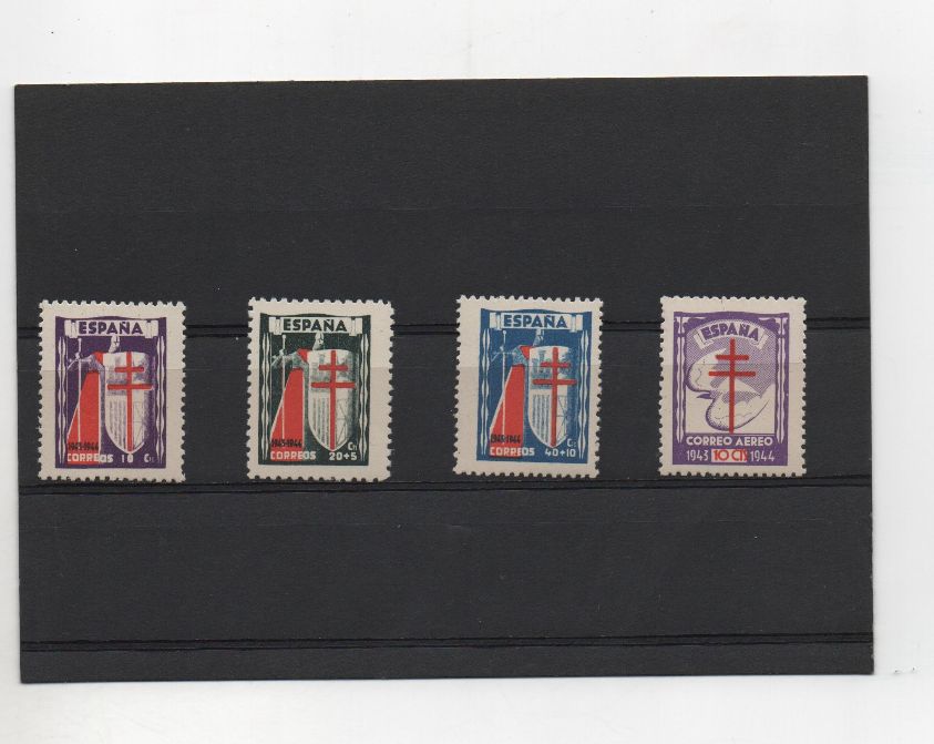 ESTADO ESPAÑOL (FRANCO) DEL AÑO 1943 Nº 970/1973 ** PRO TUBERCULOSOS