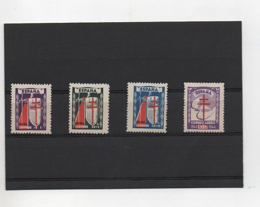 ESTADO ESPAÑOL (FRANCO) DEL AÑO 1943 Nº 970/1973 ** PRO TUBERCULOSOS