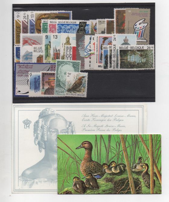 BELGIUM 1989 FULL YEAR SET