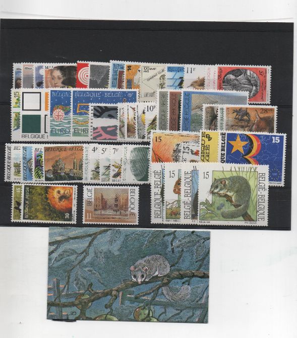 BELGIUM 1992 FULL YEAR SET