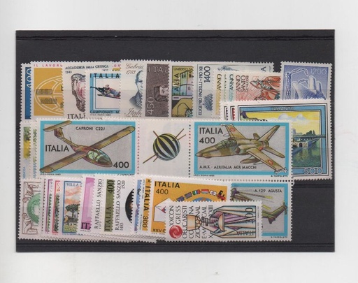 ITALIA AÑO COMPLETO DE 1983