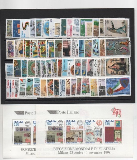 ITALIA AÑO COMPLETO DE 1997