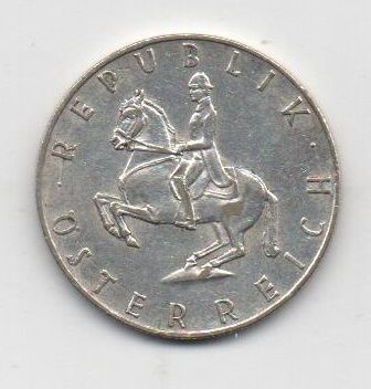 AUSTRIA 1963 5 Shilling
