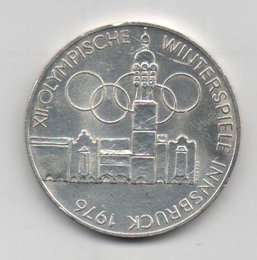 ÖSTERREICH von 1976, LOGO, 100 SHILLING