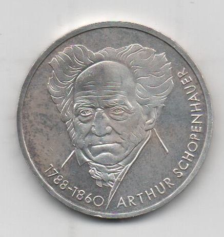 ALEMANIA FEDERAL DEL AÑO 1988 LETRA D PERSONAJE DE 10 MARCOS